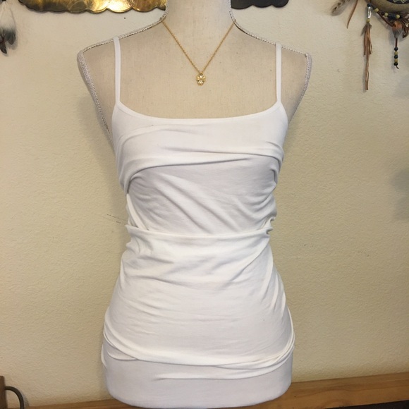 Vintage CAMCO gold tone crystal angel necklace - Picture 4 of 8